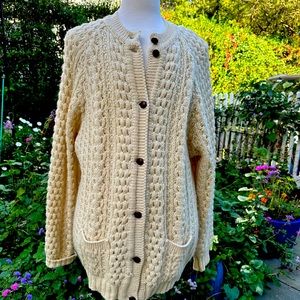 Vintage XXL Irish knit sweater